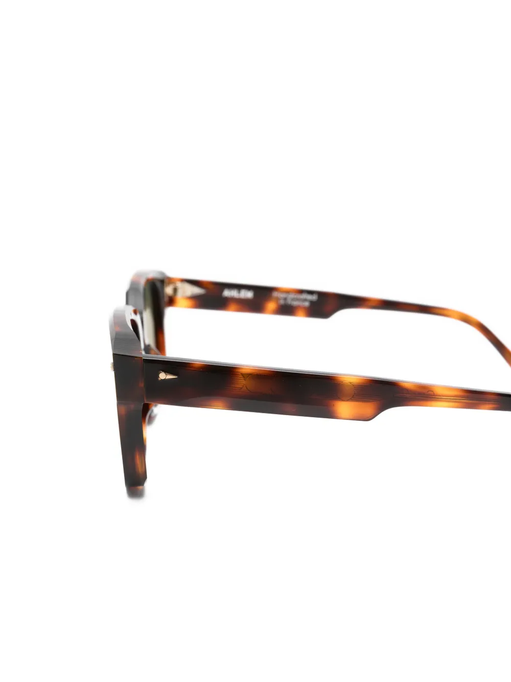  Ahlem Gros Caillou Square Frame Sunglasses - Brown 