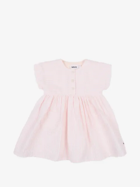 Molo striped buttoned dress