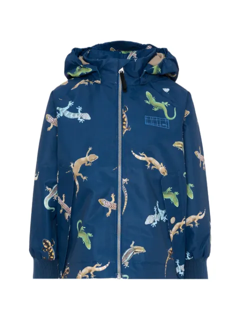 Molo animal-print hooded jacket
