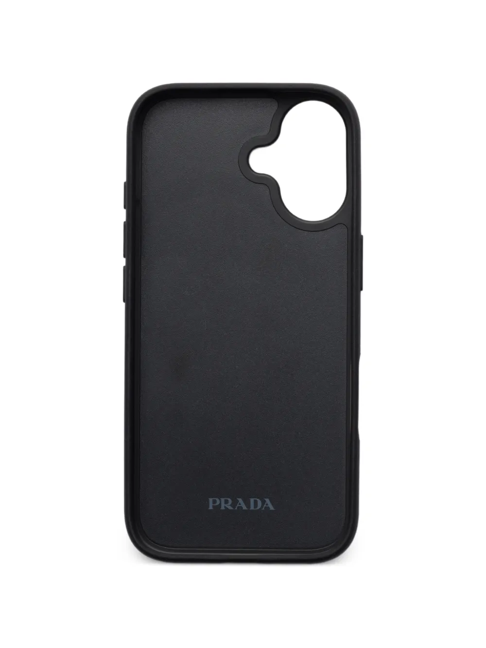  Prada Saffiano Leather Case For Iphone 17 - Black 