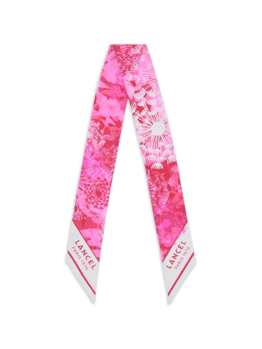 Lancel Floral Headband In Red