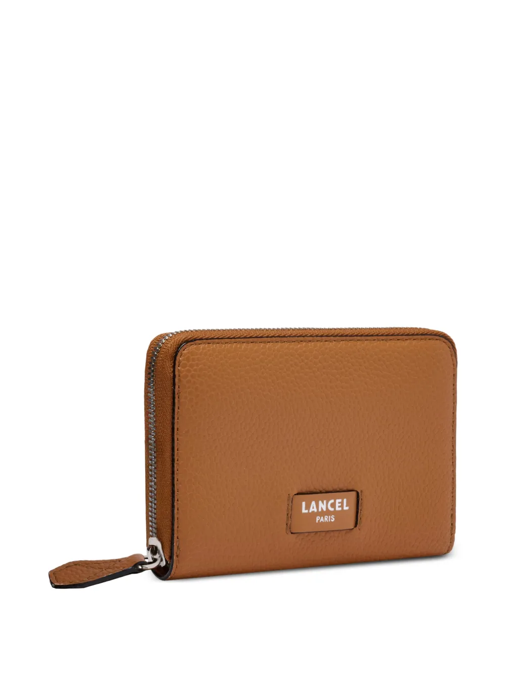 Lancel Ninon leren portemonnee met rits Bruin