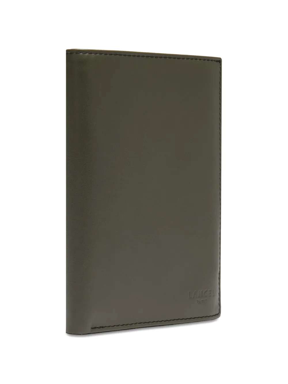  Lancel Leon Smooth Leather Wallet - Black 