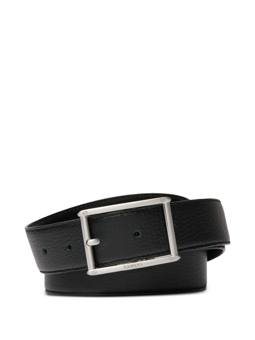 Lancel adjustable leather belt - Nero