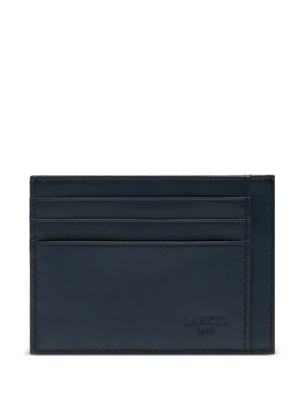 Lancel Leon leather cardholder - Blu