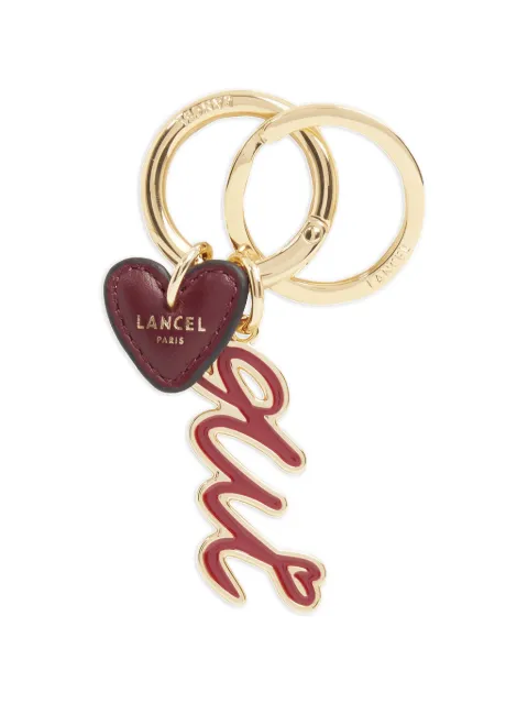 Lancel heart keyring