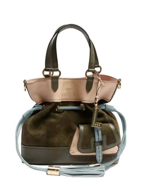 Lancel Premier Flirt suede bucket bag