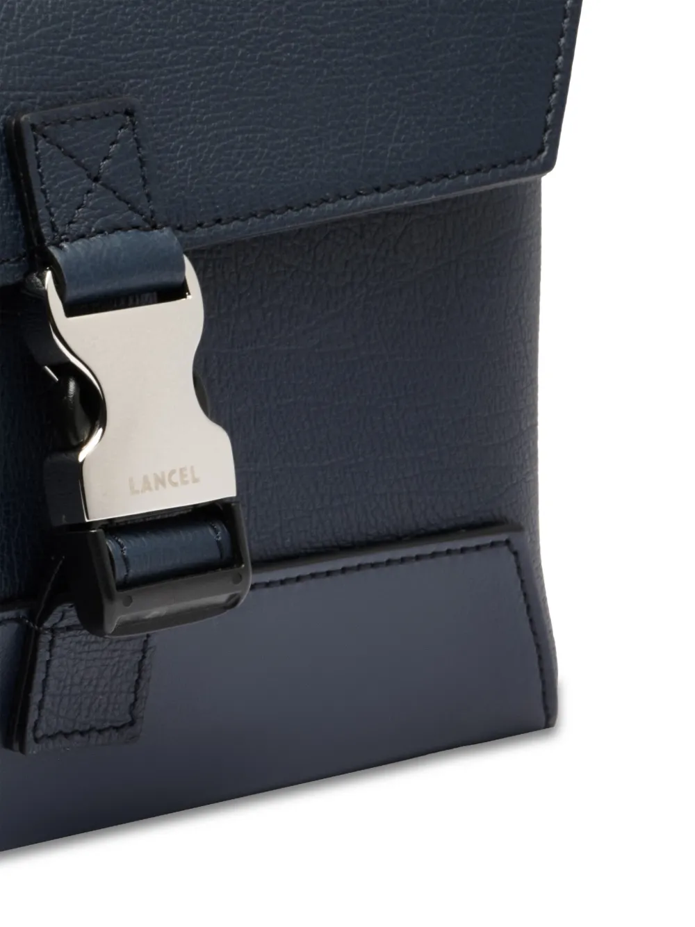 Lancel Milo messengertas met gesp Blauw