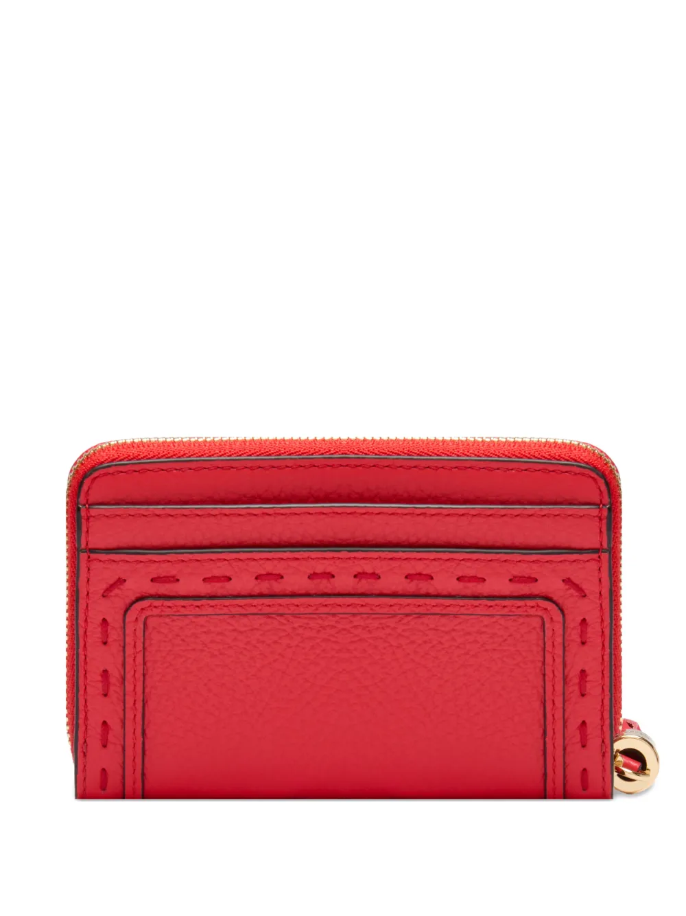 Lancel tassel zip-around wallet - Rosso