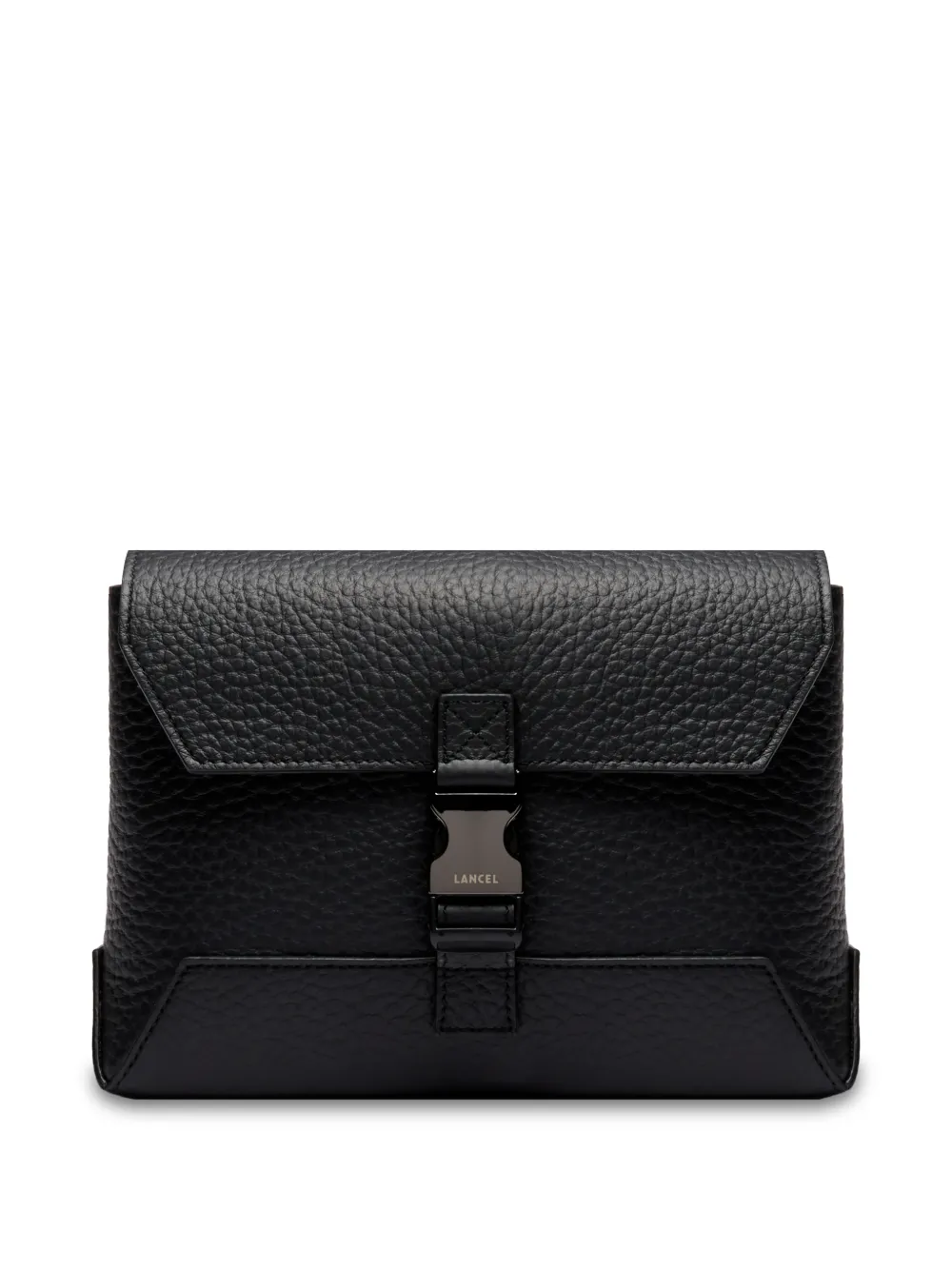 Lancel Milo buckle messenger bag - Nero