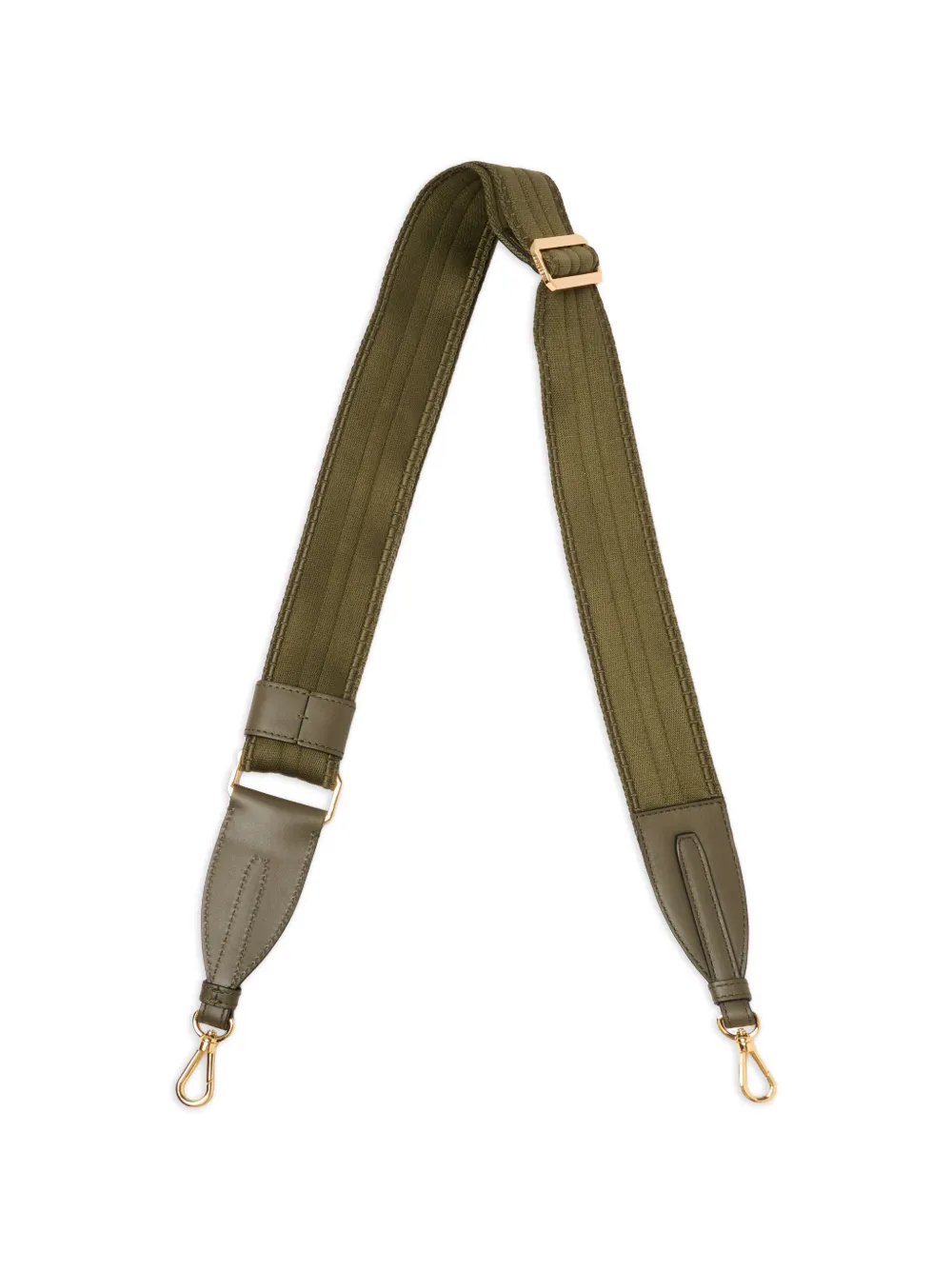 Lancel webbing adjustable strap - Green