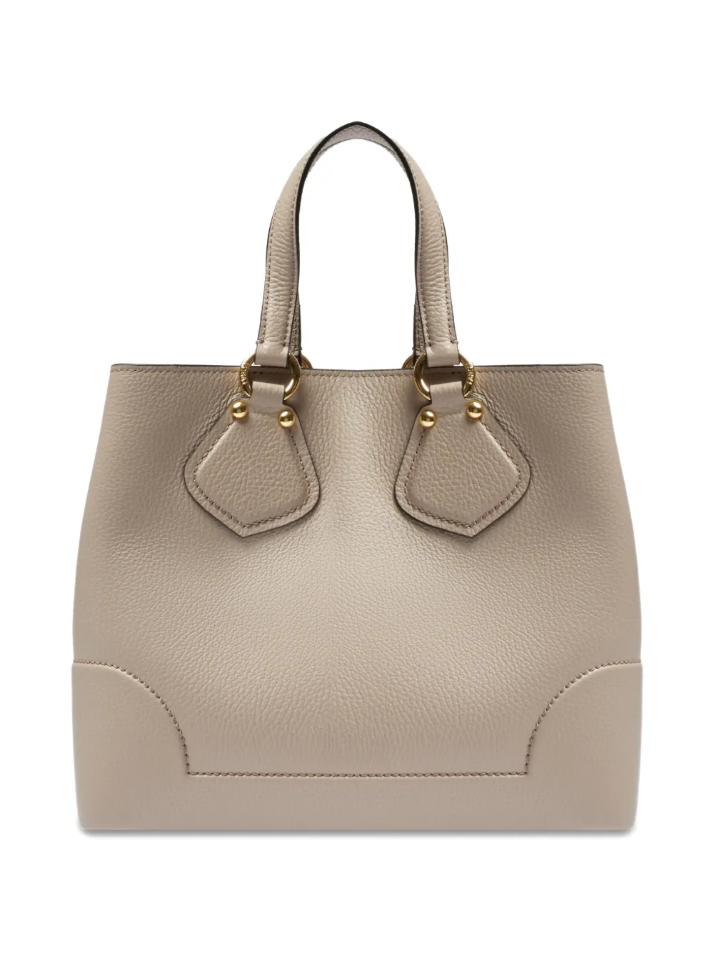  Lancel Neo Izy Leather Tote Bag - Neutrals 