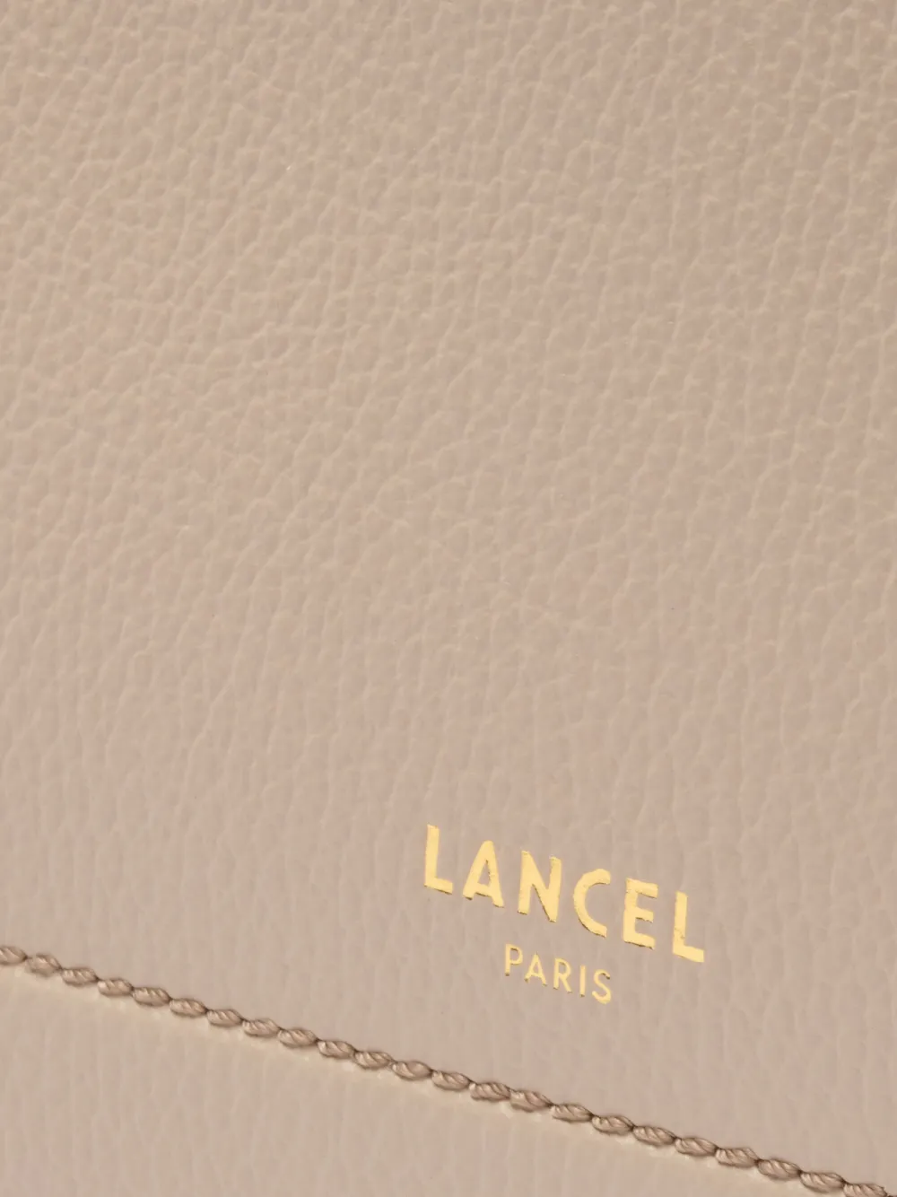 Lancel Neo Izy leren shopper Beige
