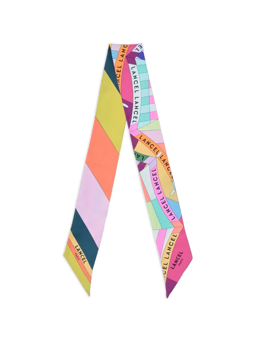 Lancel Parasol-pattern hair accessory - Arancione