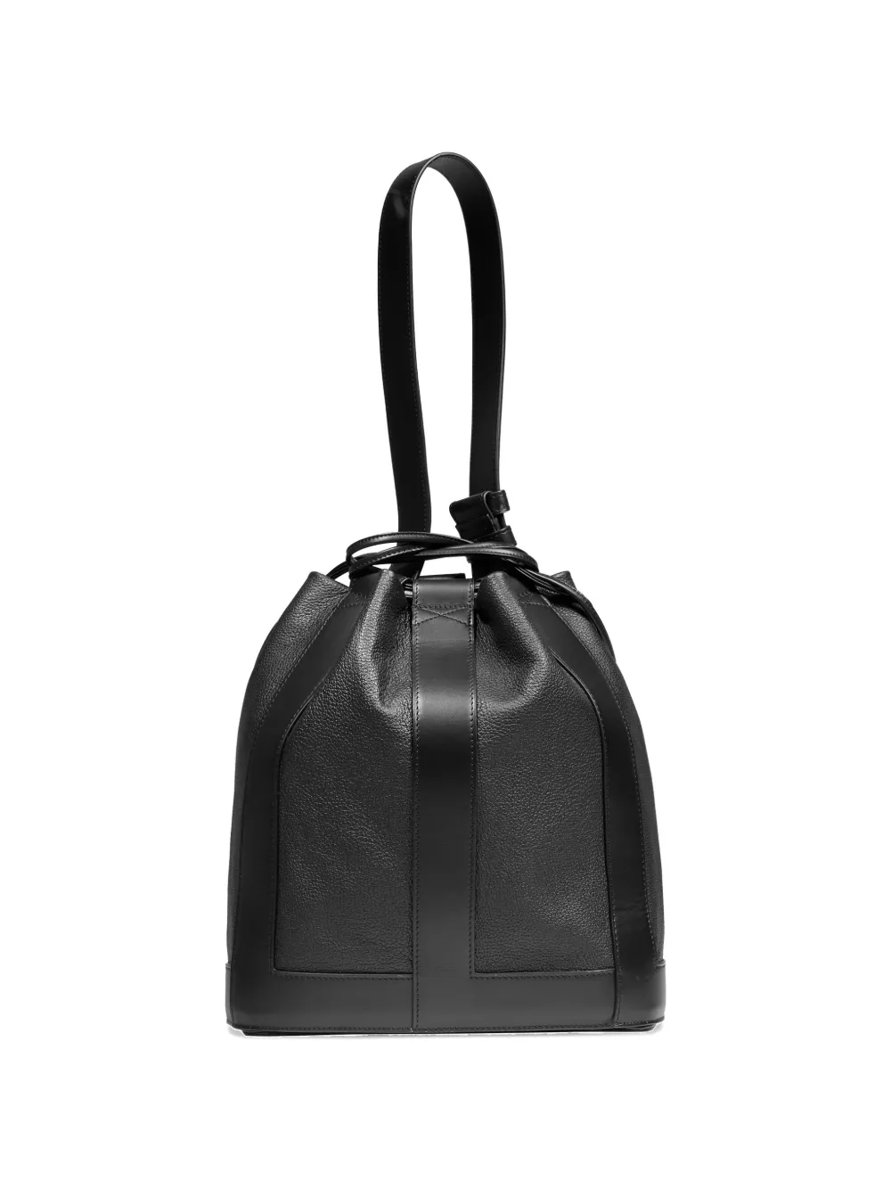  Lancel Elles Grain-leather Bucket Bag - Black 