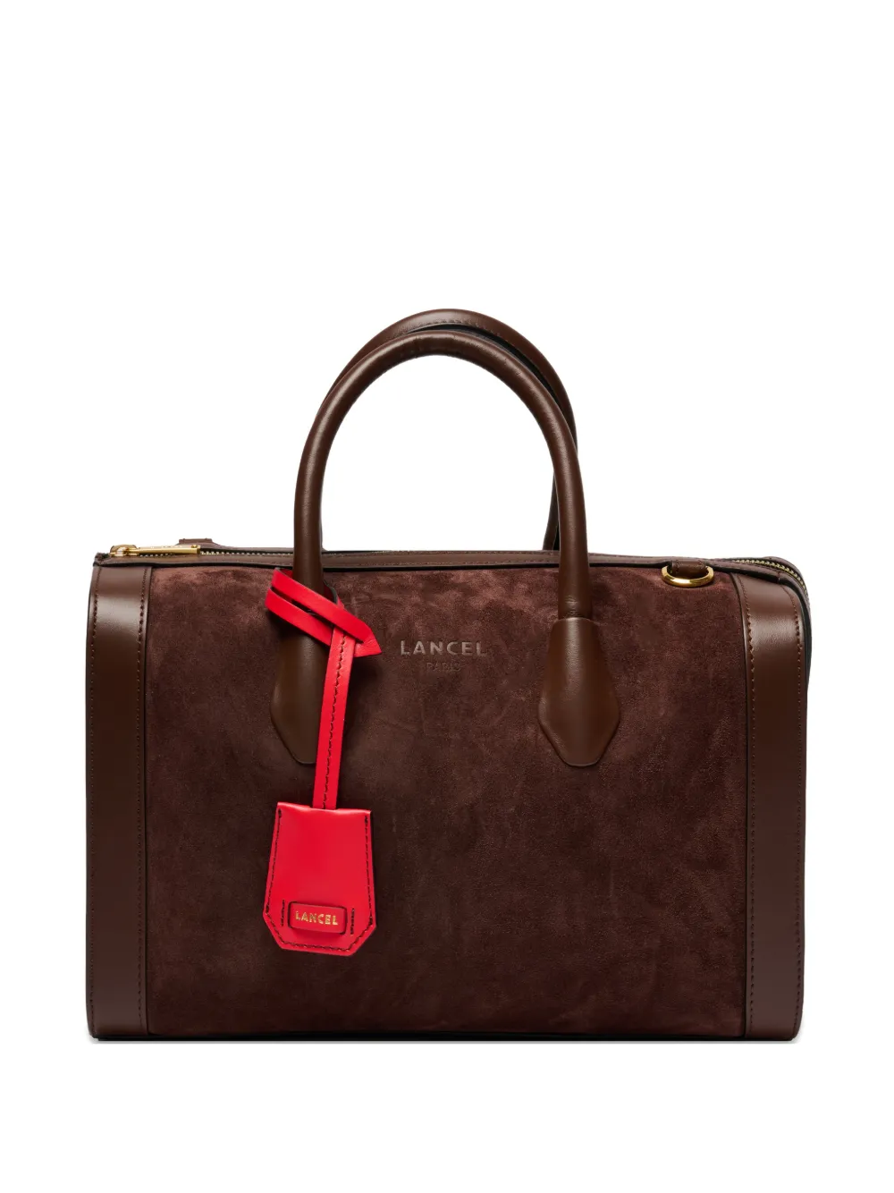 Lancel Bcbg leather tote bag - Brown