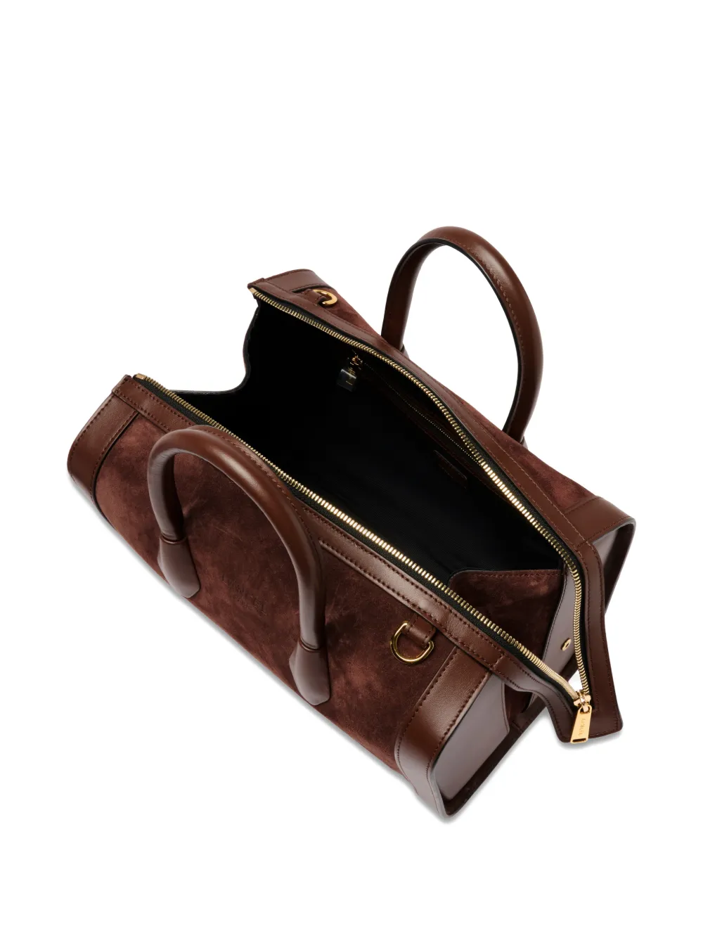 Lancel Bcbg leren shopper Bruin