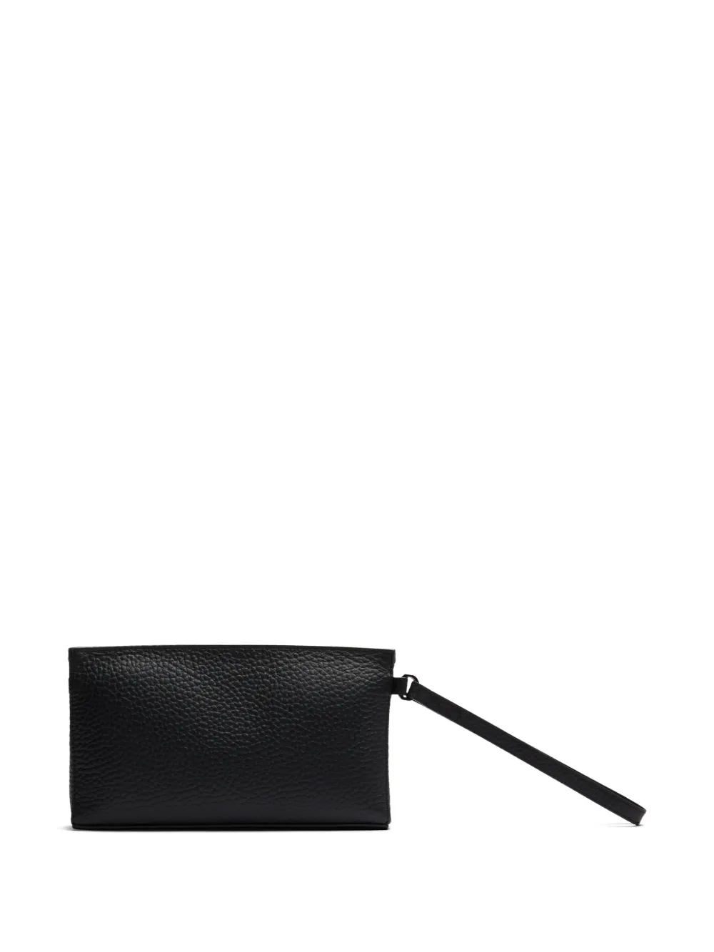 Lancel Milo leren clutch met rits Zwart