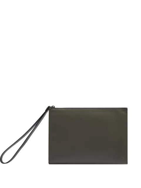Lancel Leon wristlet zip clutch bag