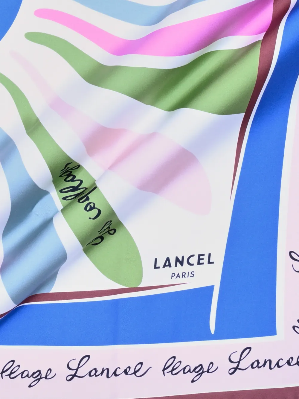  Lancel Sunrise Neckerchief - Pink 