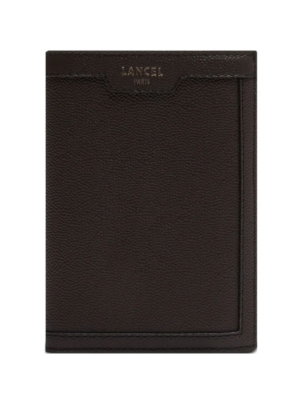 Lancel Charlie leather wallet - Braun