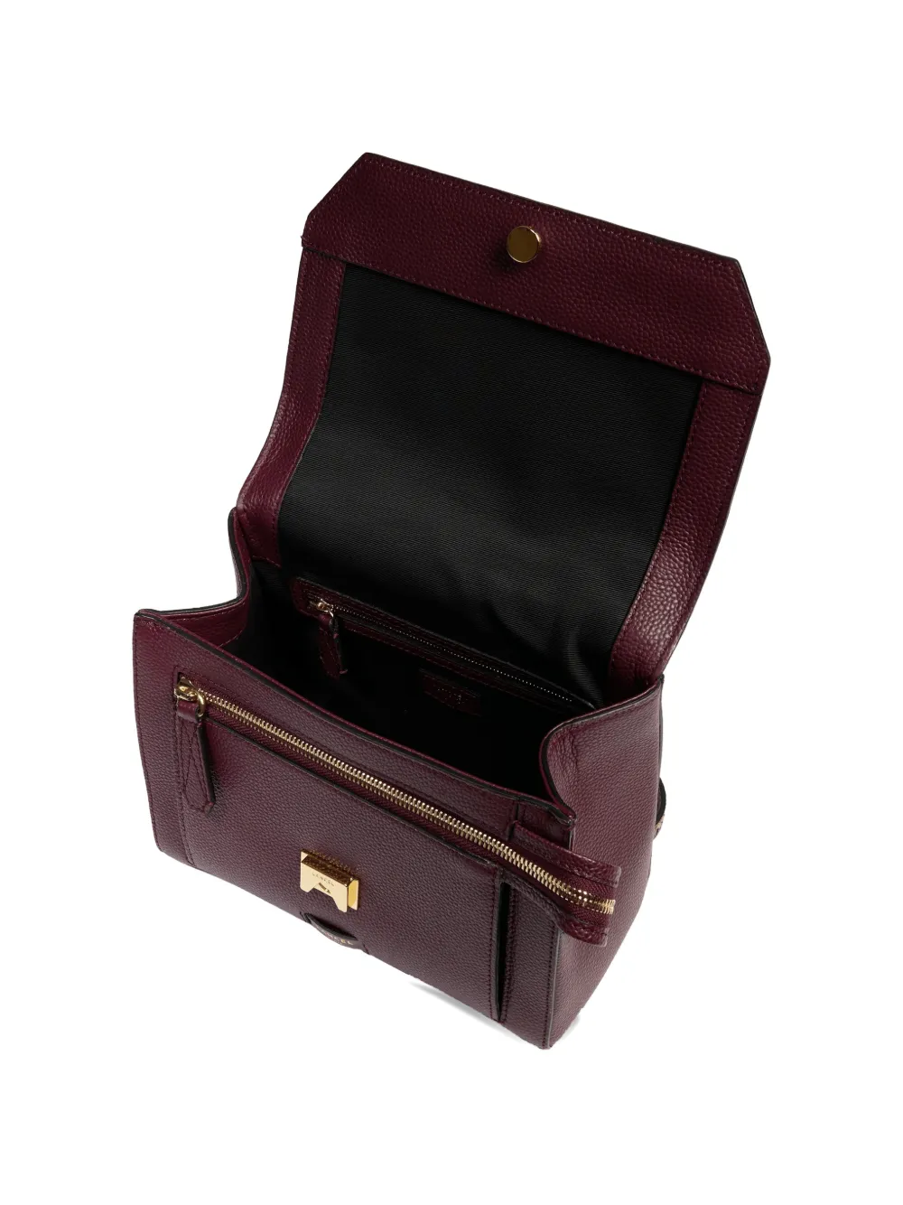 Lancel Ninon crossbodytas met python omslag Paars