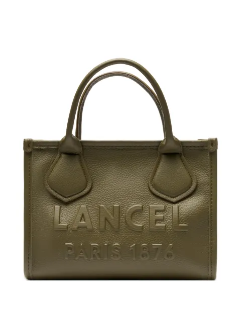 Lancel Jour zip leather tote bag
