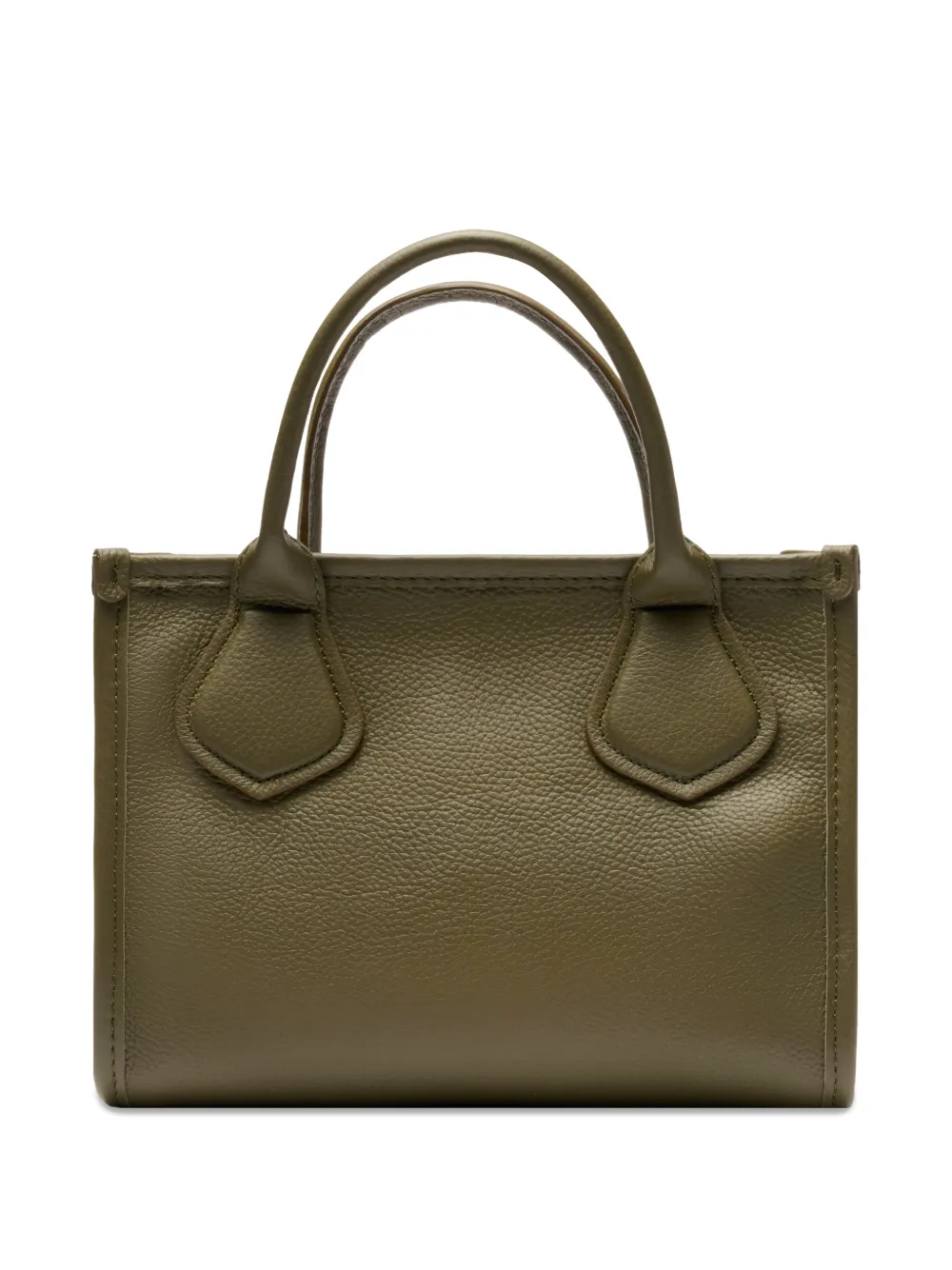 Lancel Jour leren shopper met rits Groen