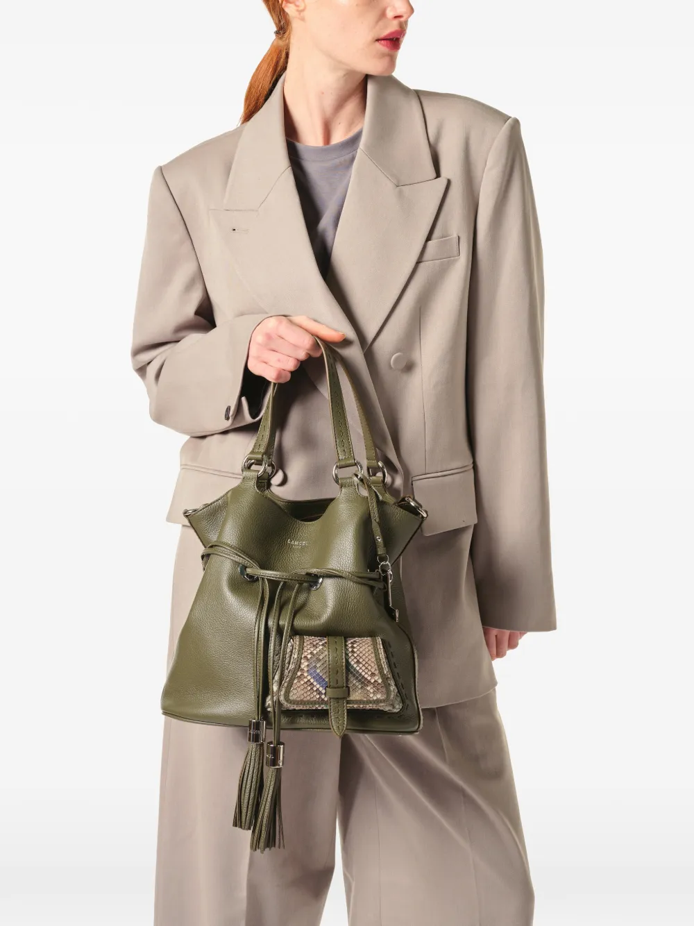 Lancel Premier Flirt bucket-tas Groen