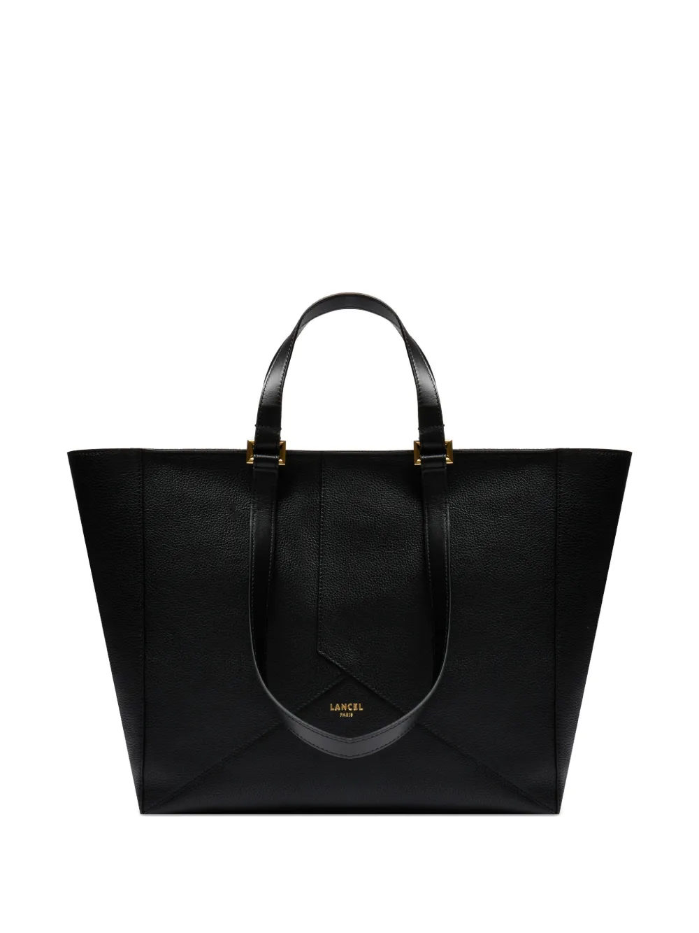 Lancel Enveloppe zip tote bag - Black