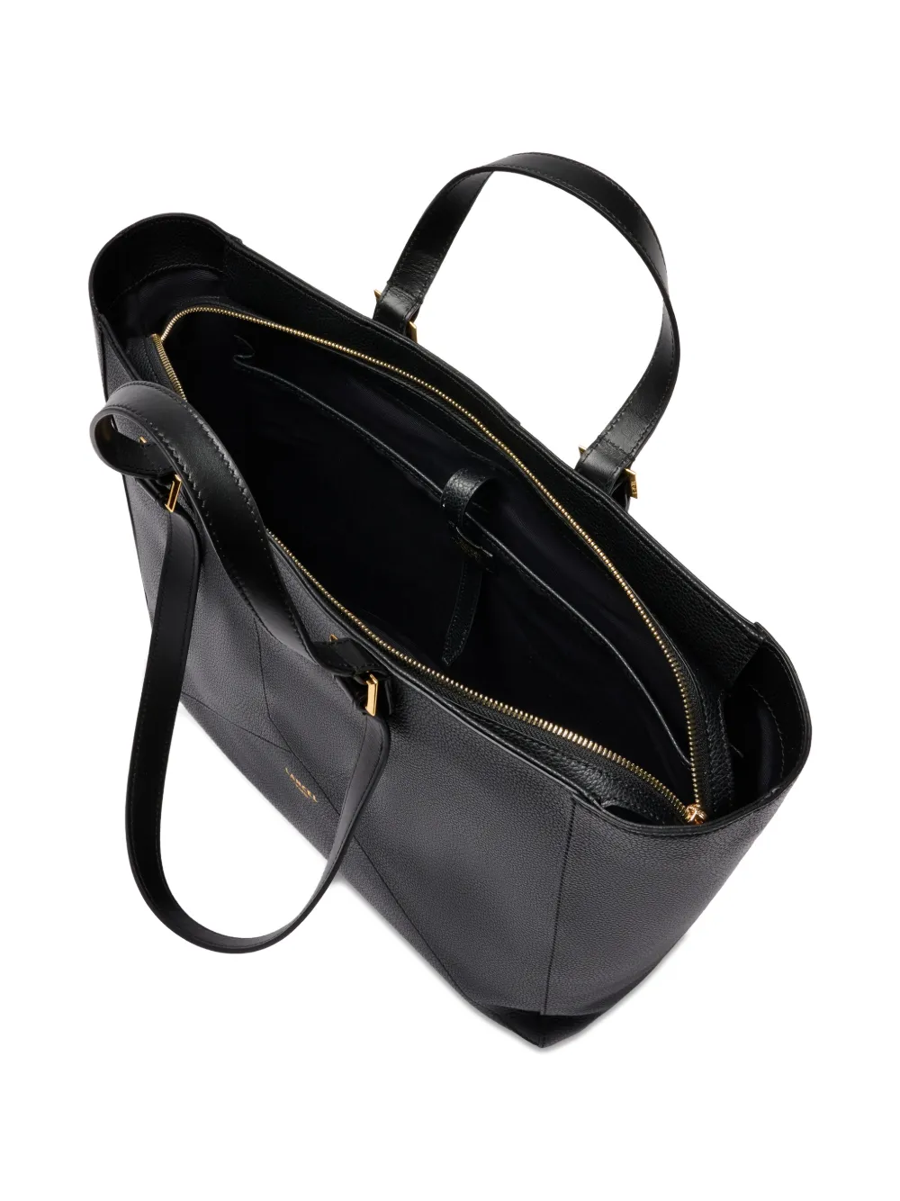 Lancel Enveloppe shopper met rits Zwart