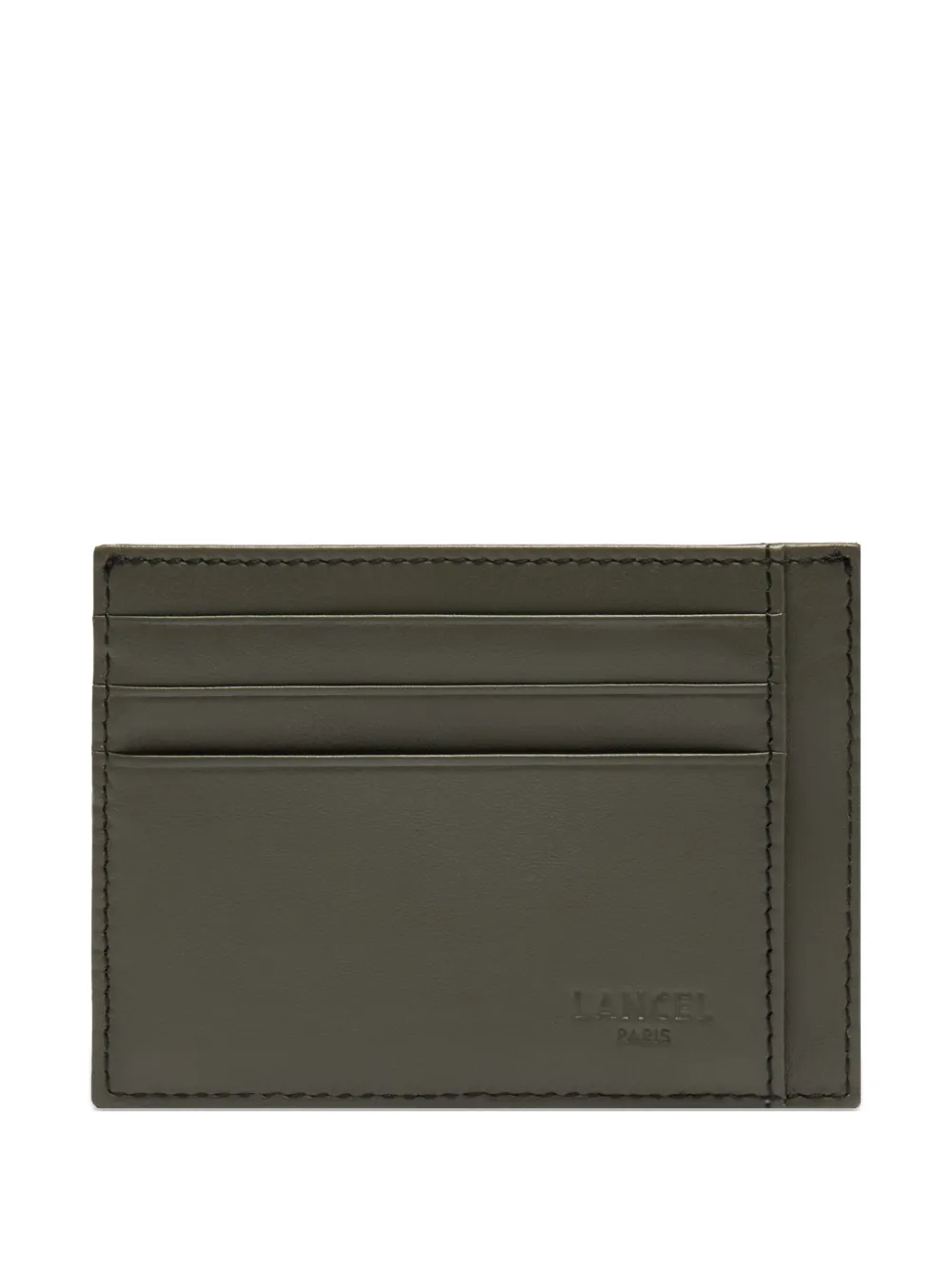 Lancel Leon leather cardholder - Schwarz
