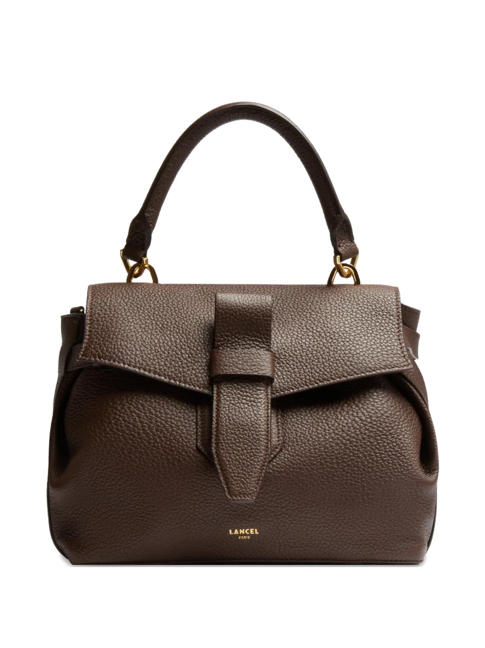 Lancel Charlie leather tote bag - Brown