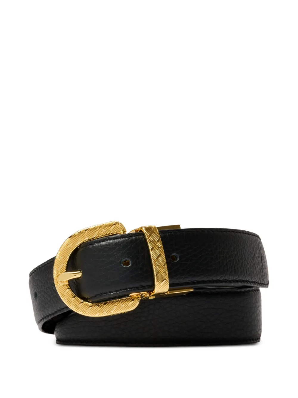 Lancel 30mm reversible adjustable ardillon belt - Nero