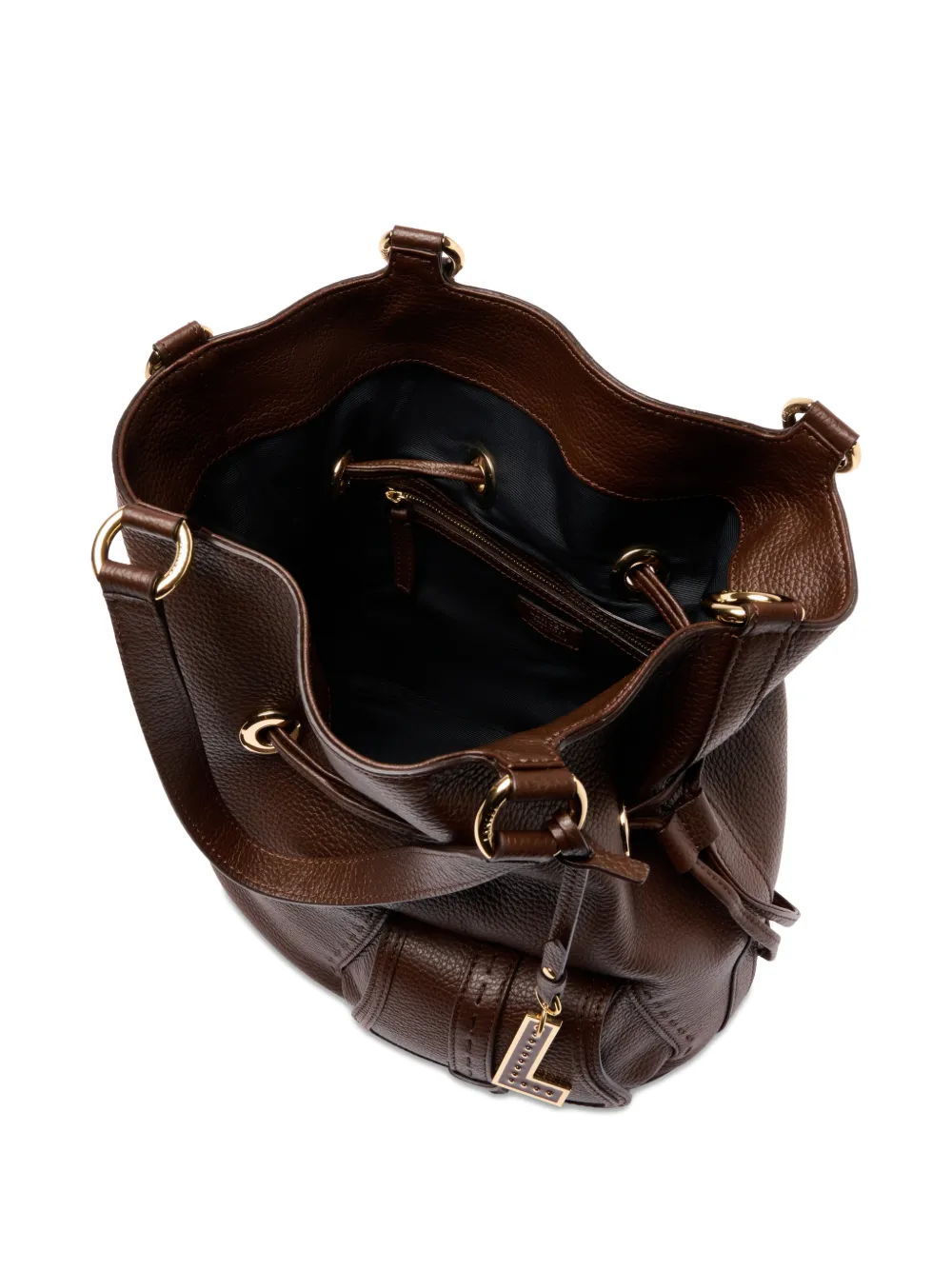 Lancel Premier Flirt leren bucket-tas Bruin