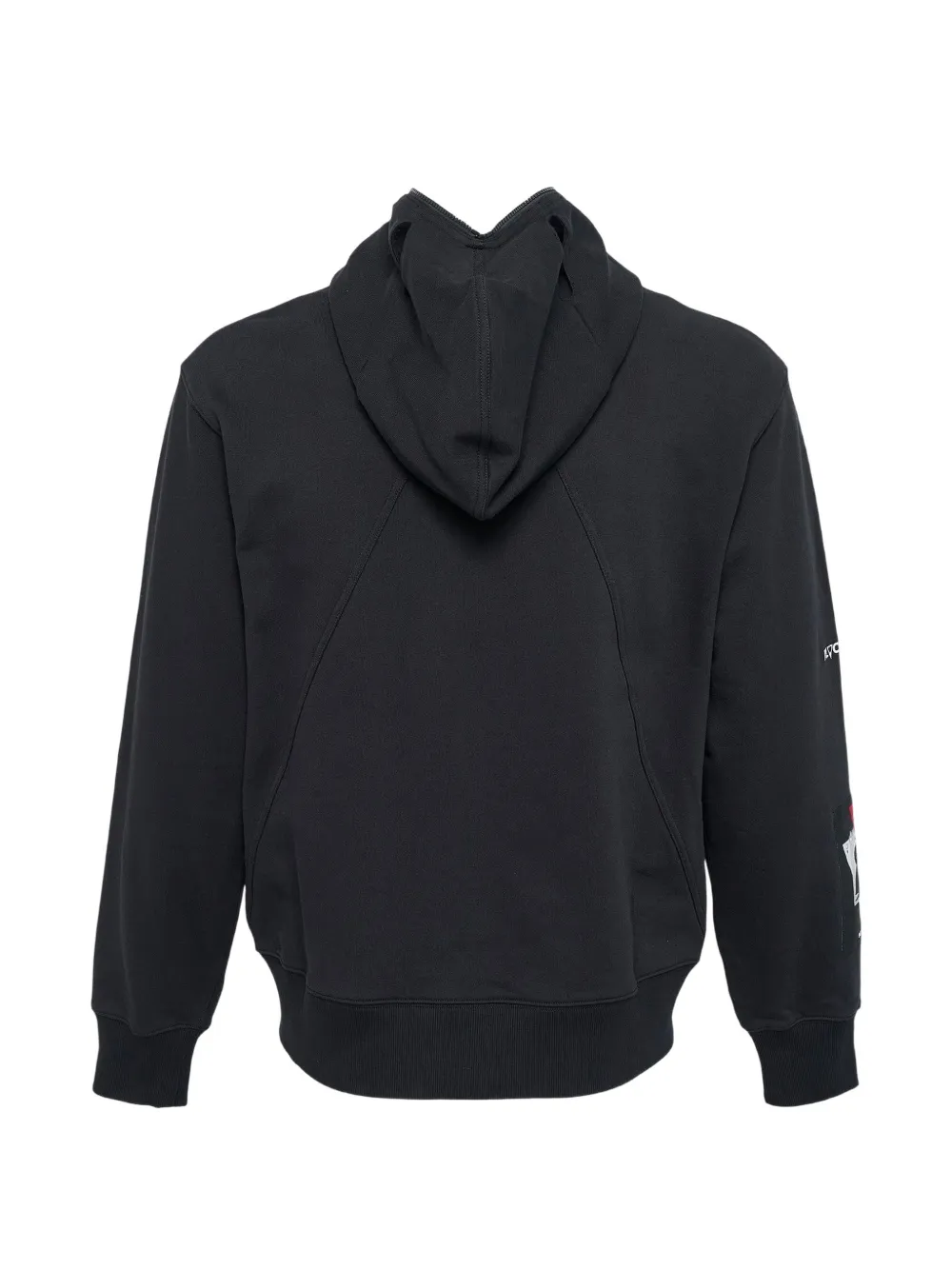 Blackjack zip-fastening logo-detail hoodie | Hoodies