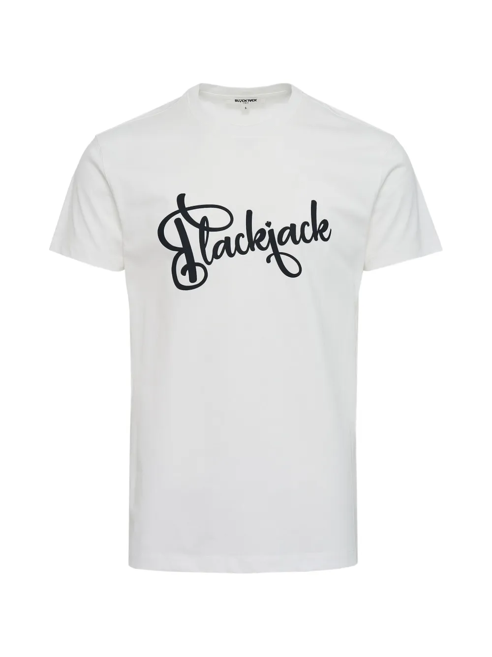 Blackjack Logo-print T-shirt In White