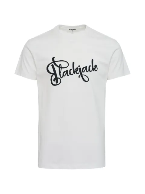 Blackjack logo-print T-shirt
