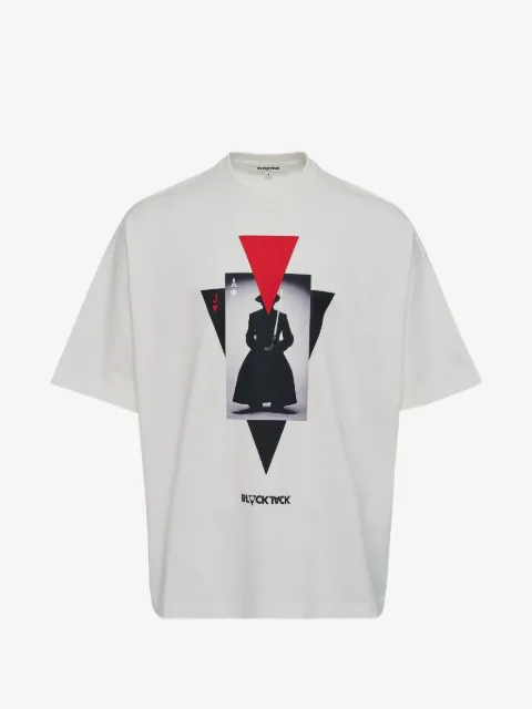 Blackjack Ace logo-detail T-shirt