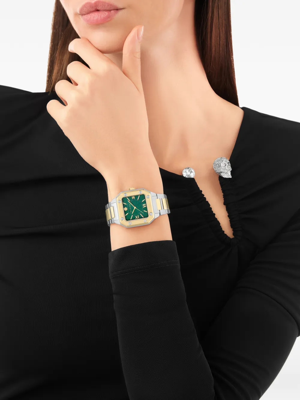  Philipp Plein Reloj Edge De 34 Mm - Verde 