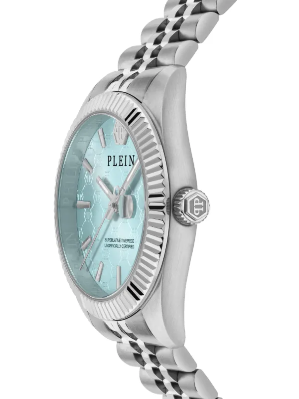 Philipp Plein Superlative 34mm 腕時計 | ブルー | FARFETCH JP
