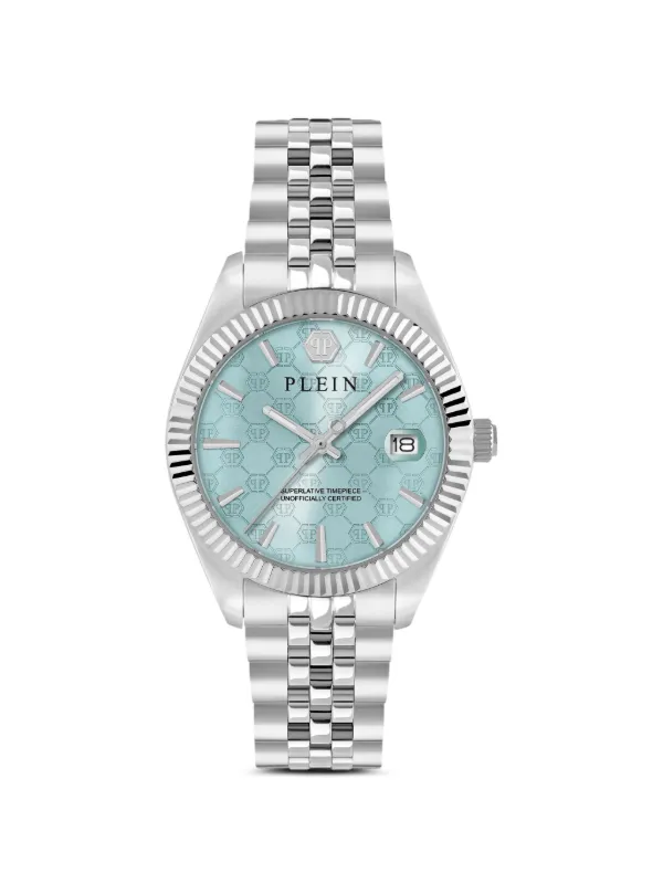 Philipp Plein Superlative 34mm 腕時計 | ブルー | FARFETCH JP