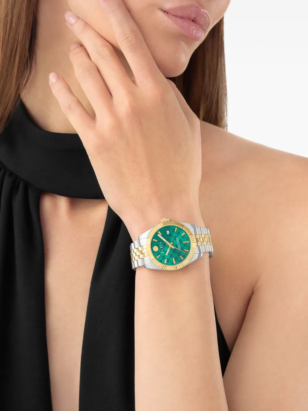  Philipp Plein Reloj Superlative De 34 Mm - Verde 