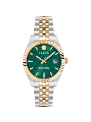 Philipp Plein Date Superlative 34mm | Green | FARFETCH