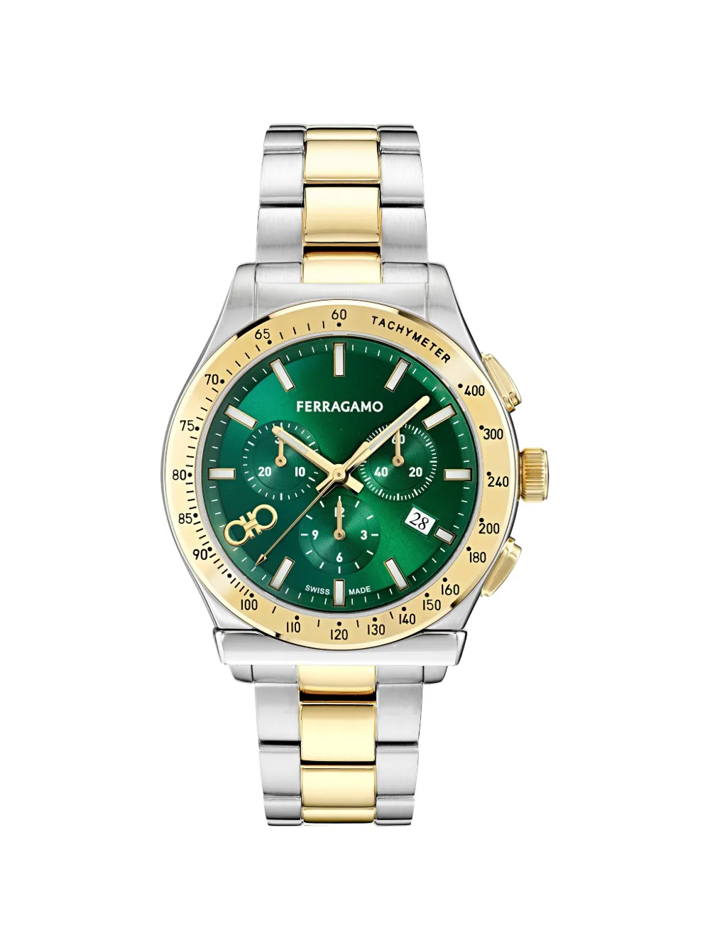 Ferragamo 1927 Chrono 42mm watch - Verde