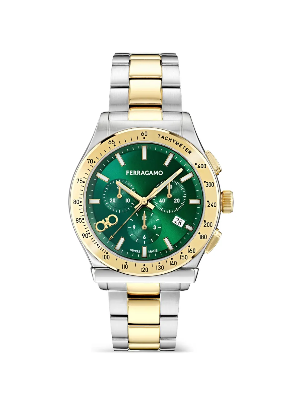 Ferragamo 1927 Chrono 42mm watch - Verde