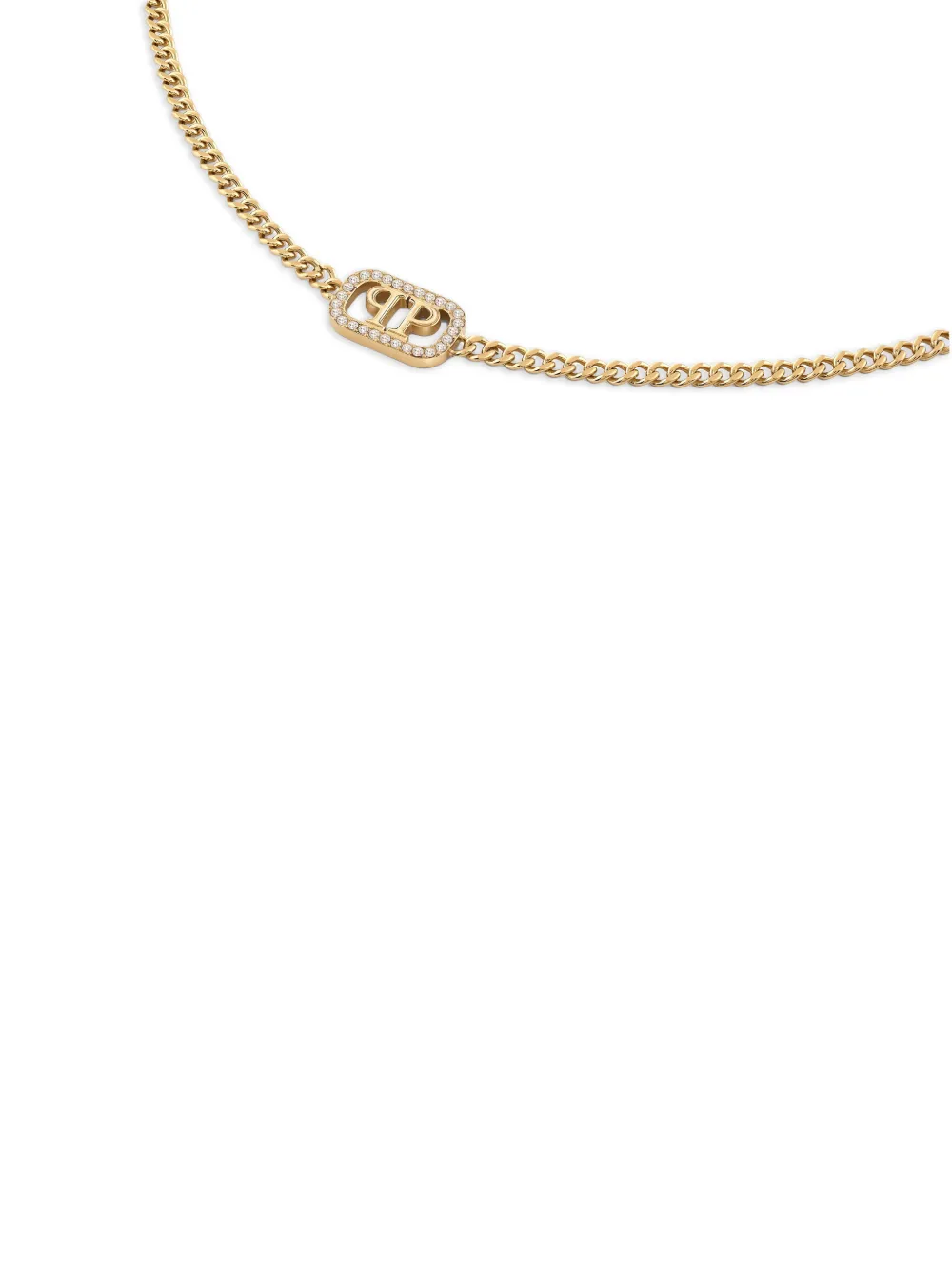  Philipp Plein Collana Con Cristalli - Oro 
