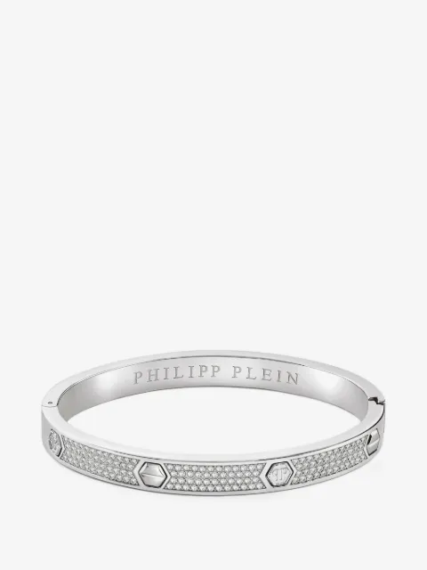 Philipp Plein crystal-embellished cuff bracelet