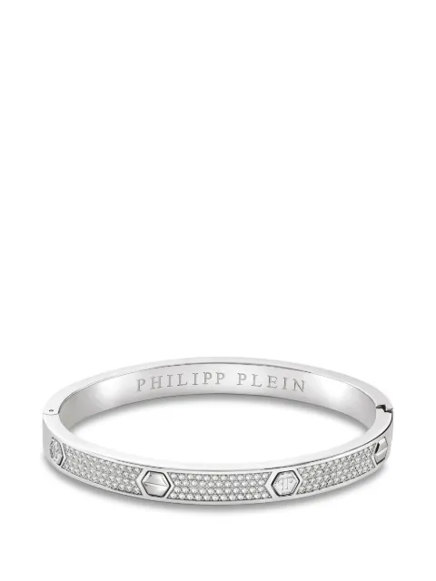 Philipp Plein crystal-embellished cuff bracelet