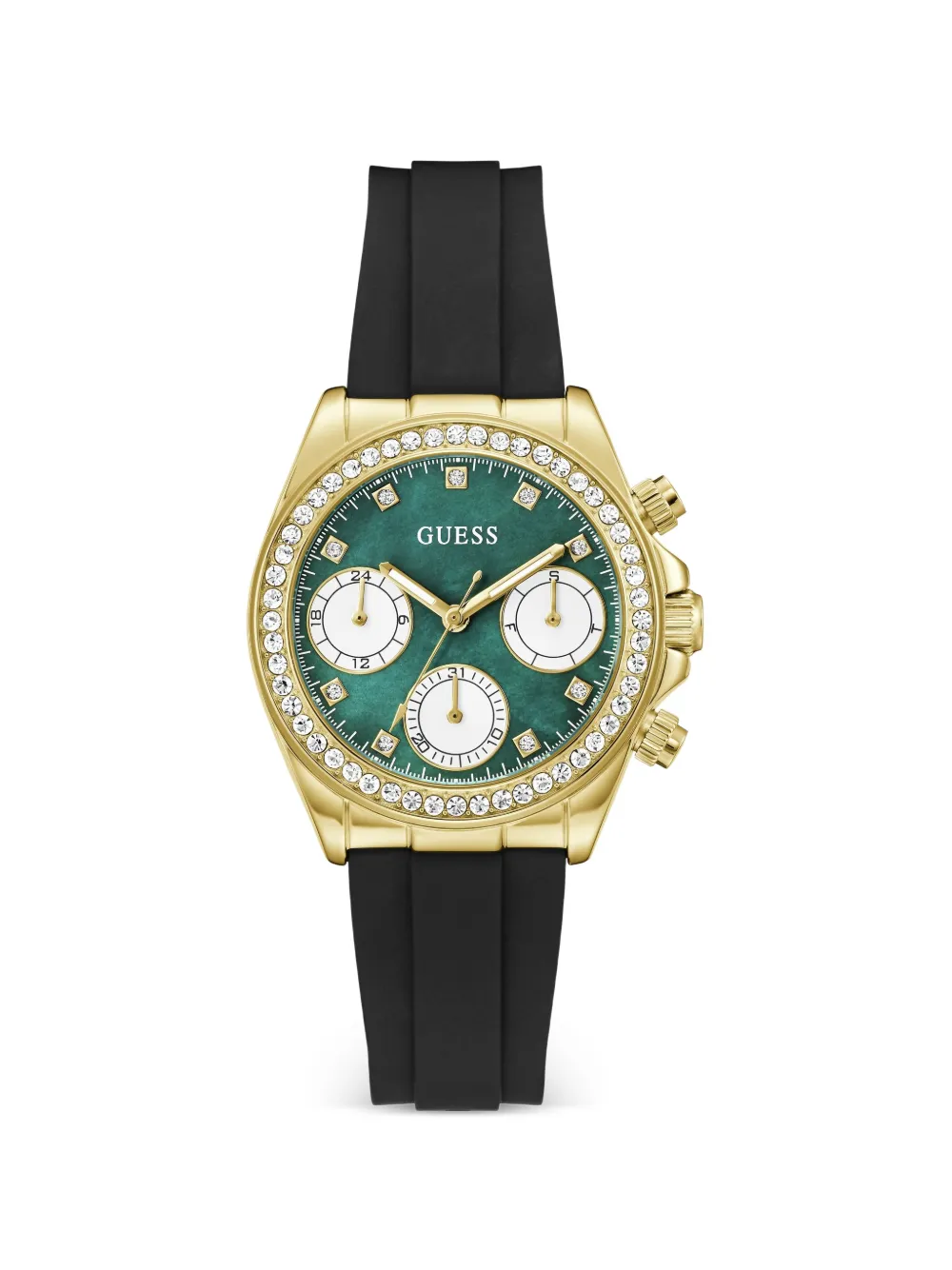 GUESS USA Runde Armbanduhr 36mm - Grün